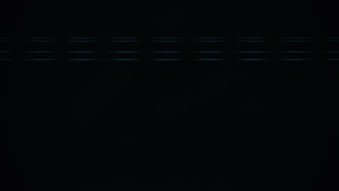 Sleek Digital Interference Glow Horizontal
