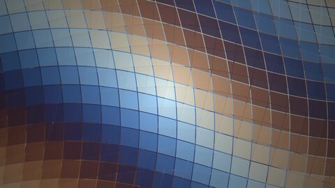 Smooth Flowing Geometric Background Horizontal