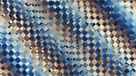 Smooth Sharp Isometric Abstract Background