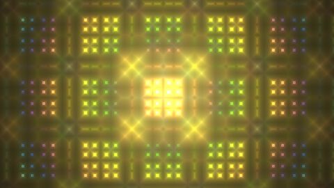 Solid Linear Golden Pop Fractal