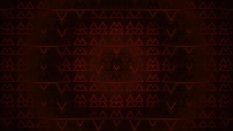 Solid Magma Triangular Fractal Background