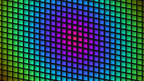 Spectral Cubic Lattice Horizontal 30fps