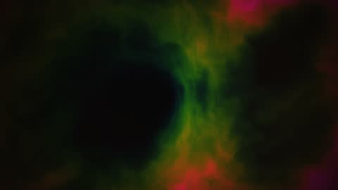 Spectral Fractal Nebulosity Horizontal 30fps