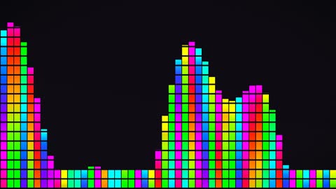 Spectral Kinetic Pillars Horizontal 30fps