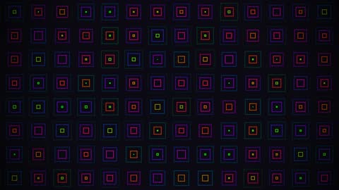Spectral Pop Squares Horizontal 30fps