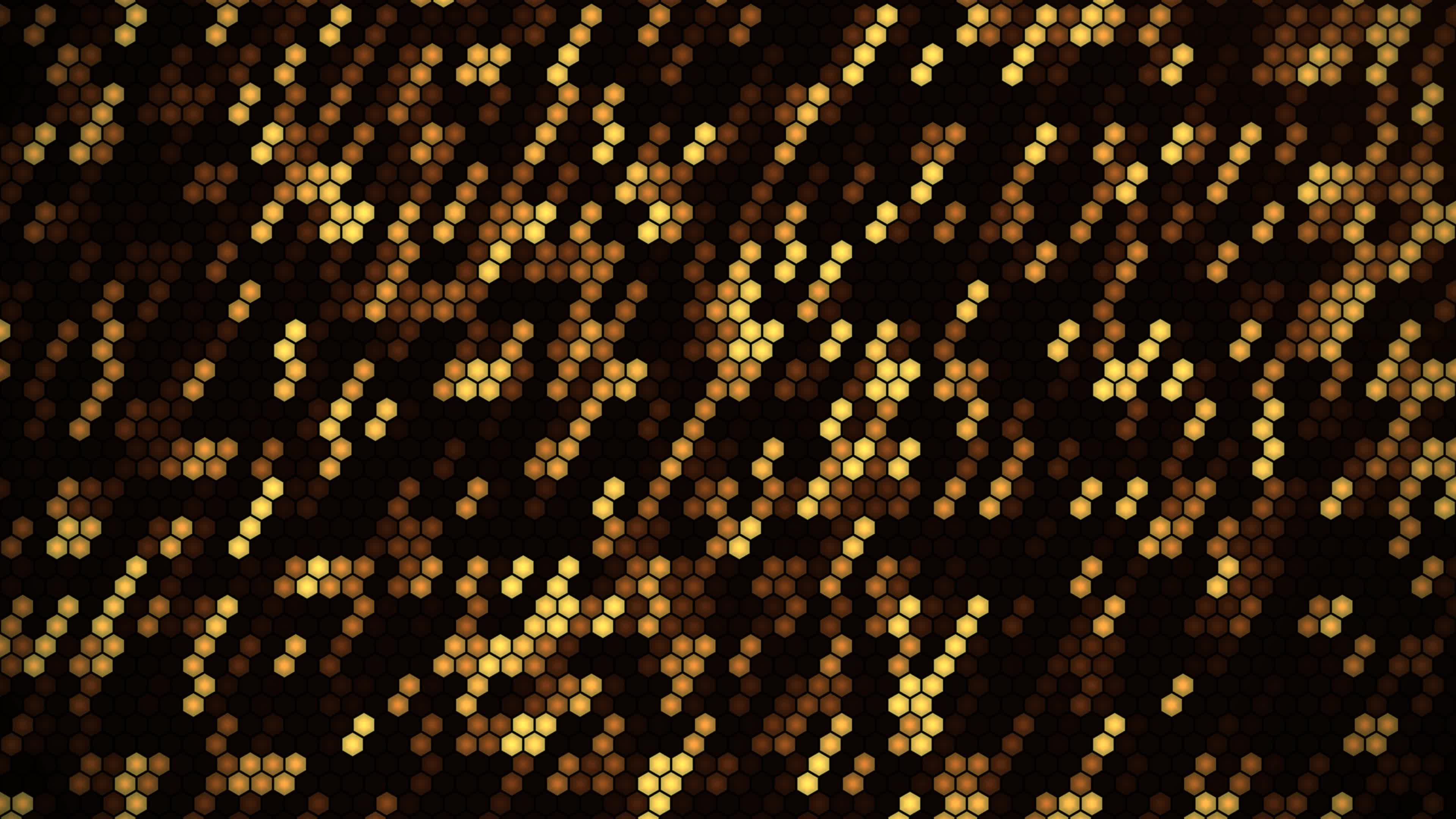 Stable Solar Flare Hex Grid