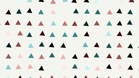 Sweet Pastel Hand Drawn Triangle