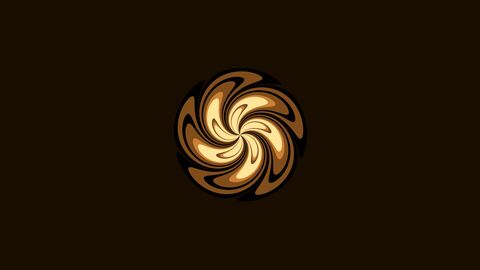 Swirling Cartoon Dust Cloud Cel
