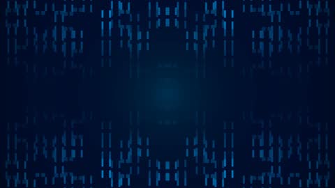 Symmetric Azure Binary Matrix Stream