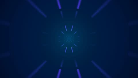 Symmetric Azure Data Rain Tunnel