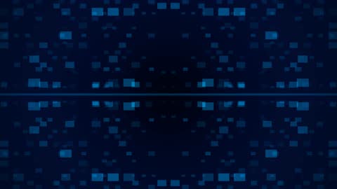 Symmetric Azure Glitch Data Blocks