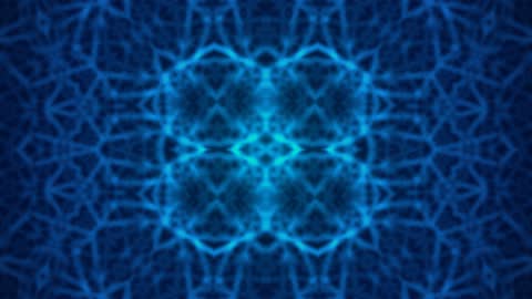 Symmetric Azure Hexagonal Binary Hive