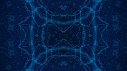 Symmetric Azure Neural Silk Network