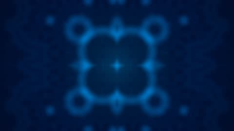 Symmetric Azure Pulse Wavefront Horizontal