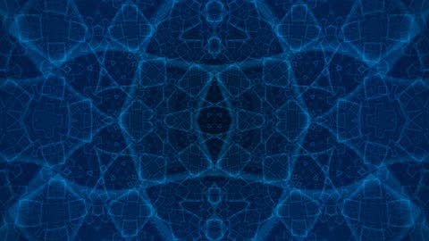 Symmetric Floating Cube Matrix Horizontal