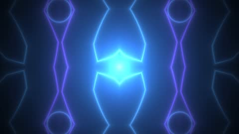 Symmetrical Quantum Aurora Fractal Loop