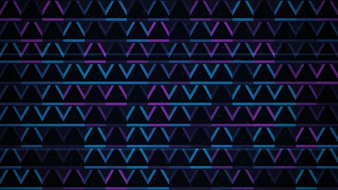Triangular Neon Prism Scan Loop
