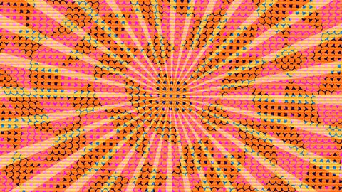 Ultra Dense Pop Art Background