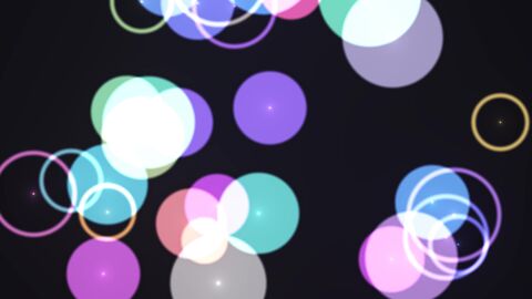 Vibrant Candy Pop Explosion Abstract