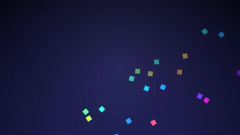 Vibrant Falling Confetti and Festive