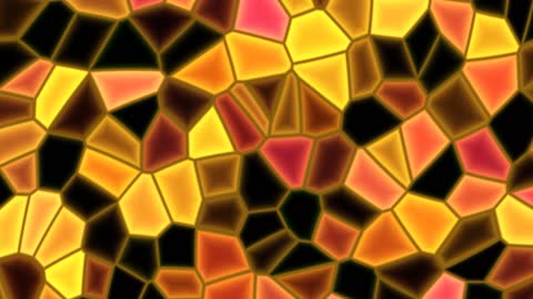 Warm Candy Lowpoly Cyber Facet
