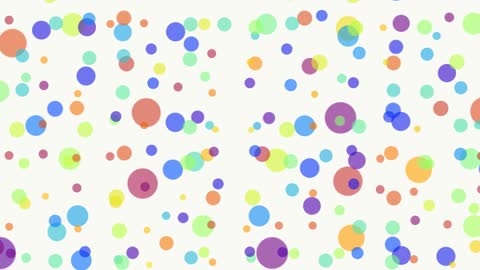 Whimsical Pastel Polka Dot Animated